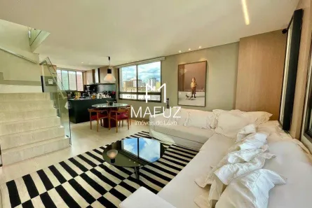 Cobertura com 2 Quartos à venda, 136m² no Lourdes, Belo Horizonte