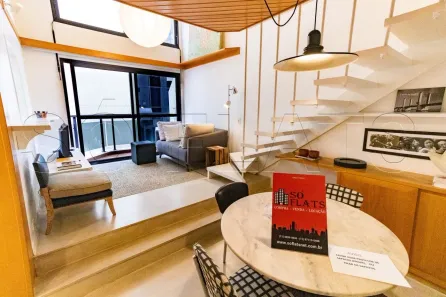 Flat com 1 Quarto para alugar, 65m² no Itaim Bibi, São Paulo