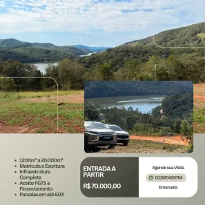 Lote/Terreno à venda, 1200m² no Bairro do Divininho, Nazaré Paulista