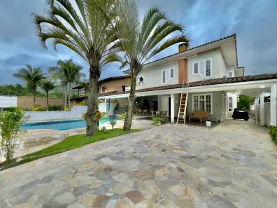 Casa de Condomínio com 4 Quartos à venda, 860m² no Enseada, Guarujá