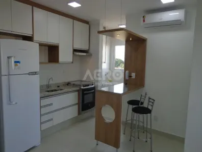 Apartamento com 1 Quarto para alugar, 38m² no Jardim Brasil, Bauru