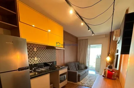 Apartamento com 1 Quarto à venda, 44m² no Cidade Monções, São Paulo