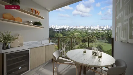 Apartamento com 3 Quartos à venda, 63m² no Caxangá, Recife