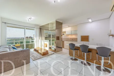 Apartamento com 1 Quarto para alugar, 57m² no Três Figueiras, Porto Alegre