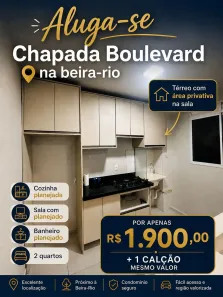 Apartamento com 2 Quartos para alugar, 70m² no Terceiro, Cuiabá