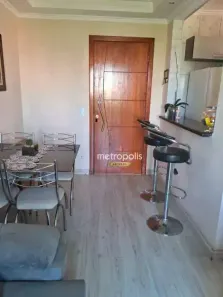 Apartamento com 2 Quartos à venda, 56m² no Mauá, São Caetano do Sul