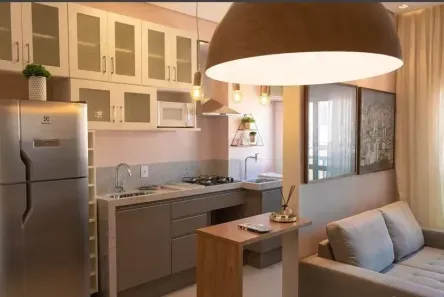 Apartamento com 2 Quartos para alugar, 51m² no Jardim Casablanca, Indaiatuba