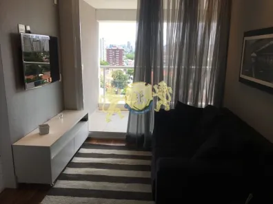 Apartamento com 1 Quarto para alugar, 47m² no Brooklin Paulista, São Paulo