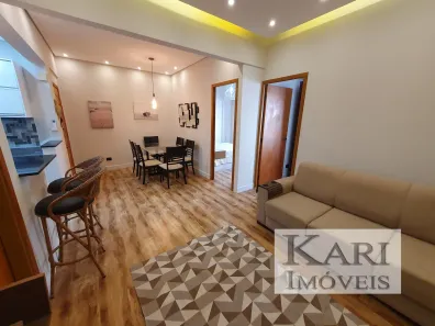 Apartamento com 2 Quartos para alugar, 70m² no Gonzaga, Santos