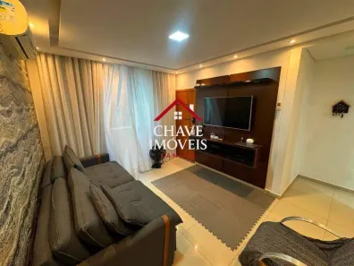 Apartamento com 2 Quartos para alugar, 60m² no Estuário, Santos