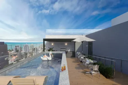 Flat com 1 Quarto à venda, 22m² no Ponta de Campina, Cabedelo