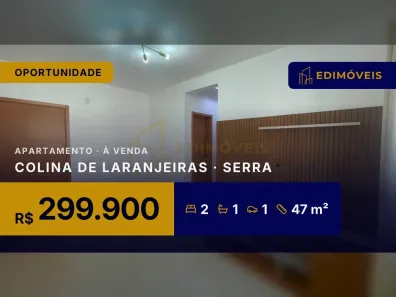 Apartamento com 2 Quartos à venda, 47m² no Colina de Laranjeiras, Serra