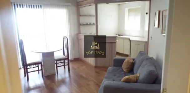 Flat com 1 Quarto para alugar, 40m² no Itaim Bibi, São Paulo