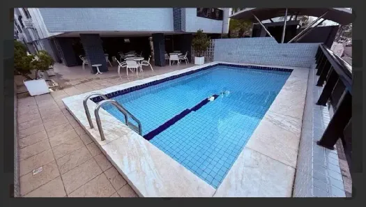 Apartamento com 4 Quartos para alugar, 176m² no Cabo Branco, João Pessoa