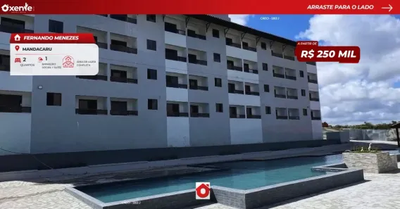 Apartamento com 2 Quartos à venda, 48m² no Mandacaru, João Pessoa