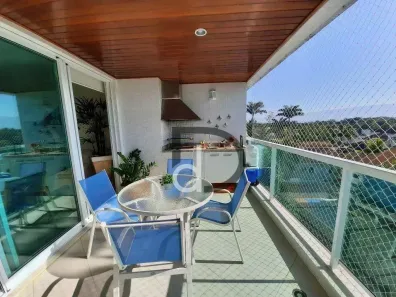 Apartamento com 4 Quartos para alugar, 143m² no Riviera, Bertioga