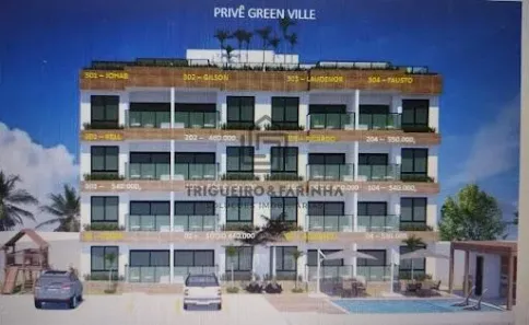 Apartamento com 2 Quartos à venda, 61m² no , Tamandaré