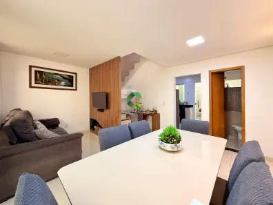 Casa de Condomínio com 3 Quartos à venda, 153m² no Europa, Contagem