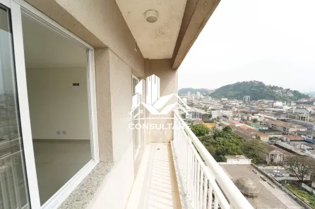 Sala Comercial para alugar, 41m² no Vila Mathias, Santos