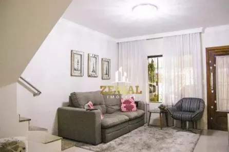 Sobrado com 3 Quartos à venda, 180m² no Campestre, Santo André