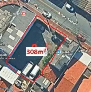 Lote/Terreno à venda, 308m² no São José, São Caetano do Sul