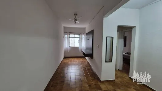 Apartamento com 1 Quarto para alugar, 54m² no Guilhermina, Praia Grande