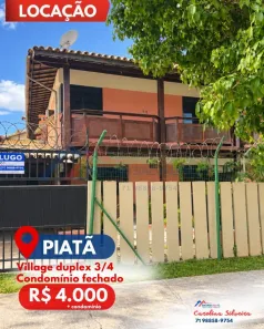 Casa com 3 Quartos para alugar, 150m² no Piatã, Salvador