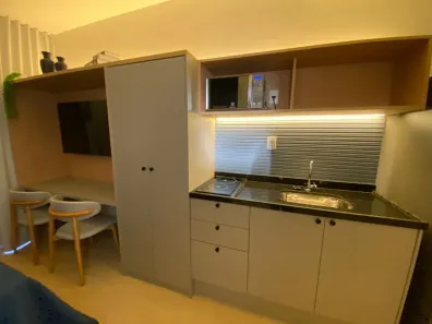Apartamento com 1 Quarto para alugar, 24m² no Consolação, São Paulo