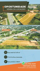 Galpão/Depósito/Armazém à venda, 9479m² no Weda, Itaguaí