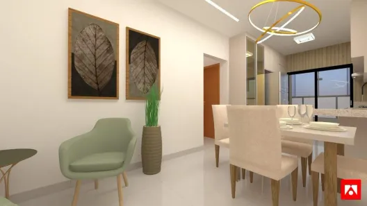 Apartamento com 2 Quartos à venda, 56m² no São Manoel, Americana