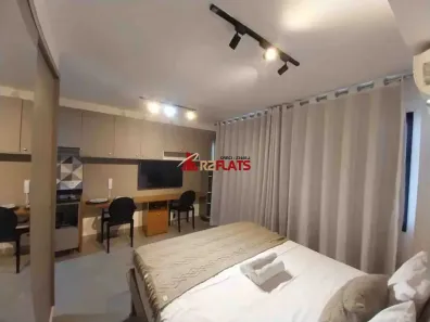 Flat com 1 Quarto para alugar, 28m² no Indianópolis, São Paulo