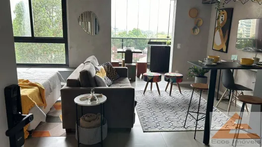 Apartamento com 1 Quarto para alugar, 49m² no Cerqueira César, São Paulo