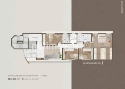 Apartamento com 4 Quartos à venda, 136m² no Santa Rosa, Belo Horizonte
