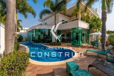 Casa de Condomínio com 4 Quartos à venda, 490m² no Alphaville Dom Pedro 2, Campinas