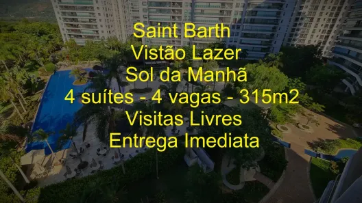Apartamento com 4 Quartos à venda, 315m² no Barra da Tijuca, Rio de Janeiro