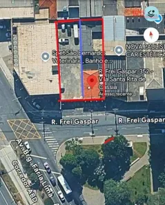 Lote/Terreno à venda, 768m² no Centro, São Bernardo do Campo