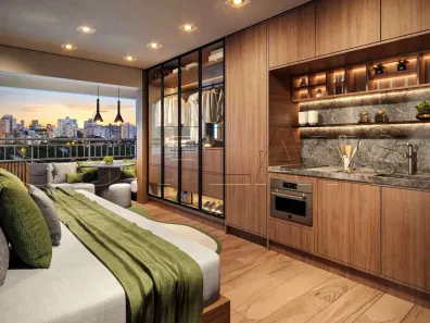 Apartamento com 1 Quarto à venda, 28m² no Vila Pirajussara, São Paulo