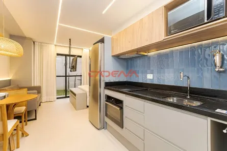 Apartamento com 1 Quarto para alugar, 29m² no Portão, Curitiba