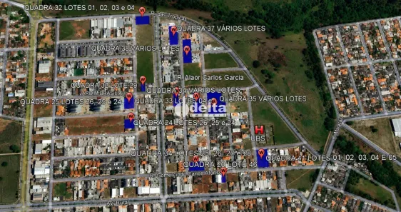 Lote/Terreno à venda, 305m² no Jardim Brasília, Uberlândia