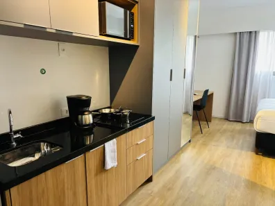 Apartamento com 1 Quarto para alugar, 23m² no Paraíso, São Paulo