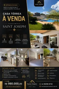 Casa de Condomínio com 3 Quartos à venda, 170m² no Ribeirão do Lipa, Cuiabá