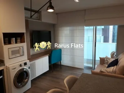 Apartamento com 1 Quarto para alugar, 35m² no Santo Amaro, São Paulo
