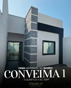 Casa com 3 Quartos à venda, 70m² no Jatobá, Vitória da Conquista