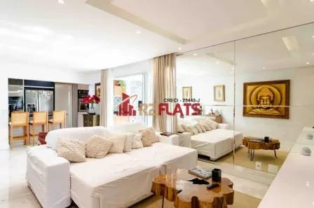 Apartamento com 2 Quartos para alugar, 109m² no Jardim Caravelas, São Paulo