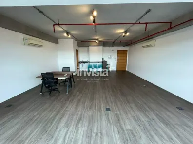 Sala Comercial para alugar, 60m² no Centro, Santos