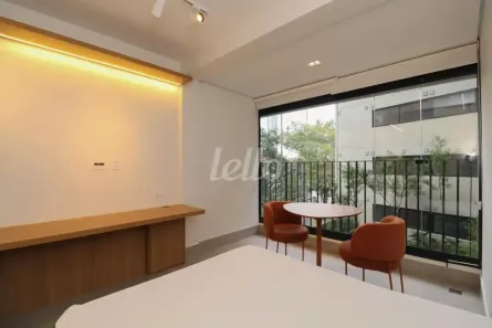 Apartamento com 1 Quarto para alugar, 24m² no Pinheiros, São Paulo