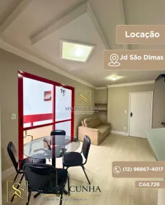 Flat com 1 Quarto para alugar, 70m² no Jardim São Dimas, São José dos Campos