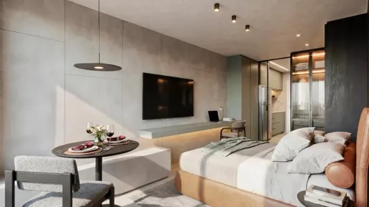 Apartamento com 1 Quarto à venda, 30m² no Praia de Itaparica, Vila Velha