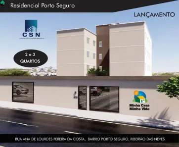 Apartamento com 2 Quartos à venda, 50m² no Porto Seguro, Ribeirão das Neves