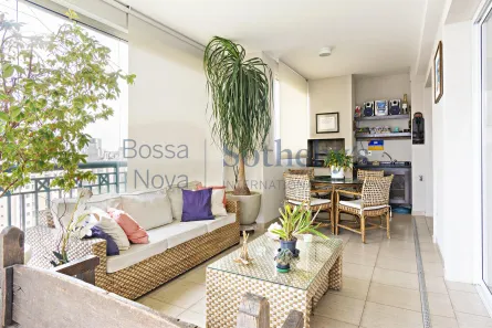 Apartamento com 3 Quartos para alugar, 238m² no Brooklin Paulista, São Paulo
